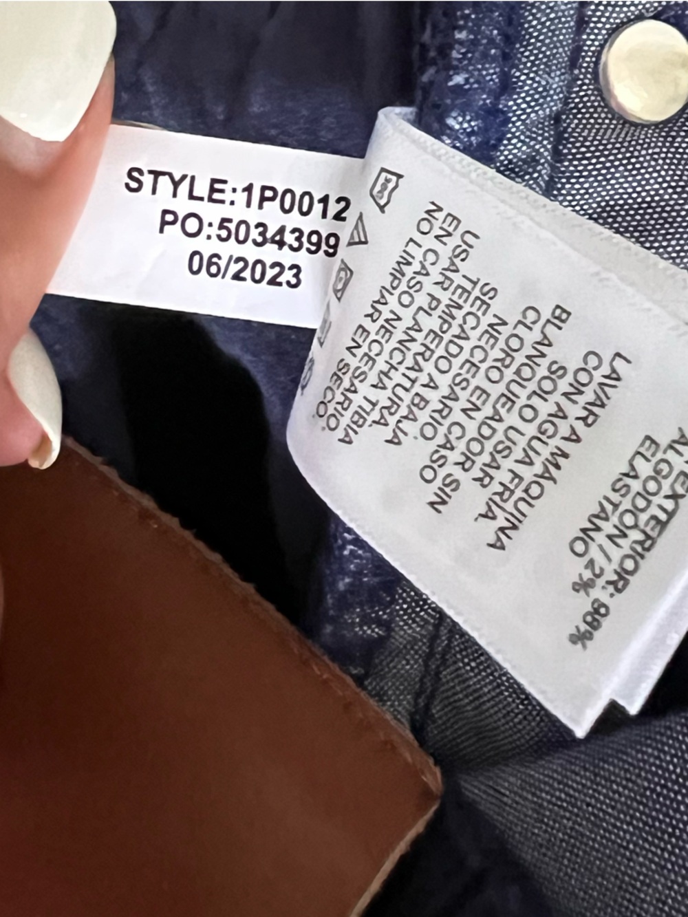 Vineyard Vines woman’s Navy Corduroy Pants see picture for size - Picture 6 of 11